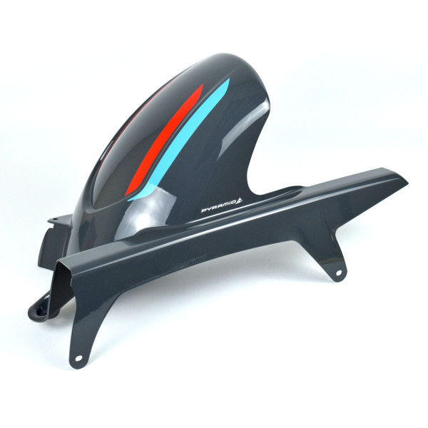 Pyramid Plastics Pyramid hugger | storm fluo/cyan storm colours | yamaha mt-09 2021>2023